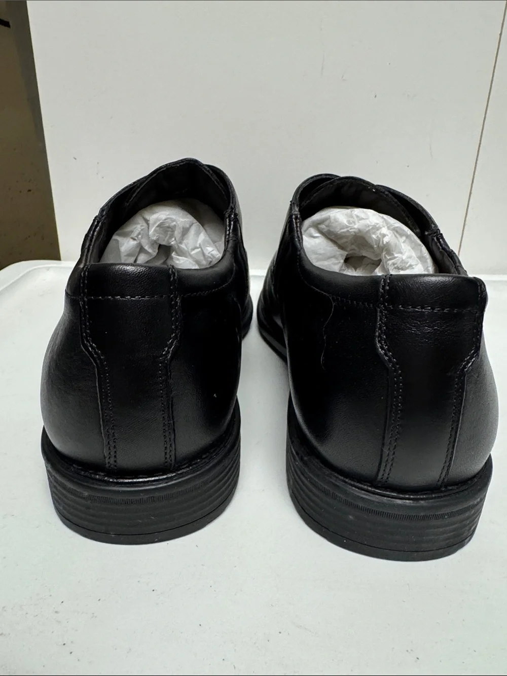 Johnston & Murphy Cullis Monk Black Leather Single Strap Loafers